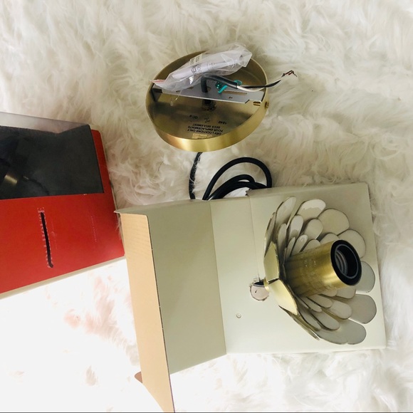 OPALHOUSE Enamel Flower Ceiling Pendant Light - Picture 6 of 8